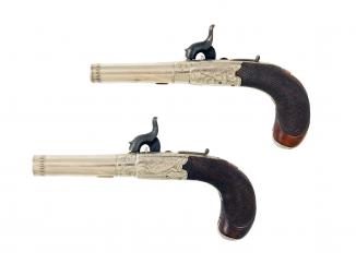 A Brace of Tutaneg Pocket Pistols by Merry