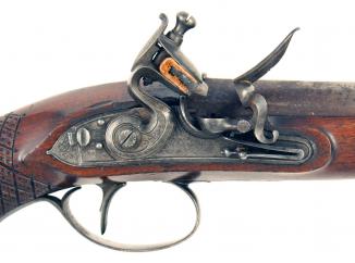 A Pair of Carbine Bore Pistols by D.Egg