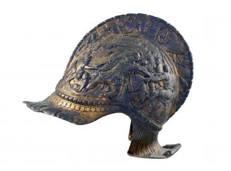 An Electrotype Copy of a 16th Century Helmet