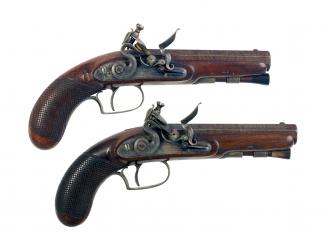A Superb Cased Pair of Pistols by Grierson