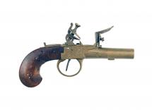 A Belgian Flintlock Pocket Pistol for Restoration
