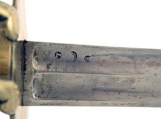 A French Cuirassiers Sword, Dated 1814.