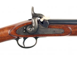 An Outstanding Lancaster Oval Bore Rifle