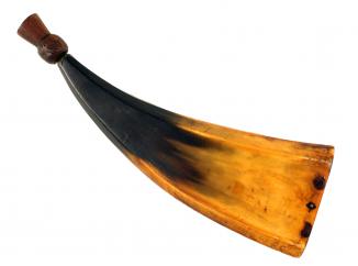 A Scottish Powder Horn