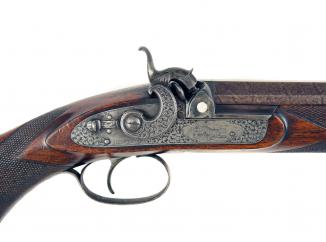 A Percussion Rifle by Alex Henry No. 521
