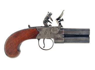 A Tap Action Pistol by R. Bills of London