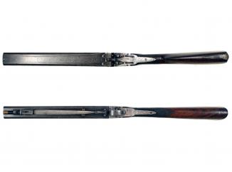An Irish Flintlock Double Barrelled Carbine