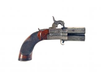 A Pair of Turn Over Pistols by Lang