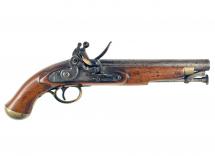 A Scarce William IV Flintlock Pistol 