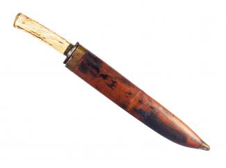 A Naval Dirk with a Bowie Type Blade
