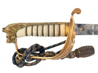 A Naval Officers Sword to R.W. Kego
