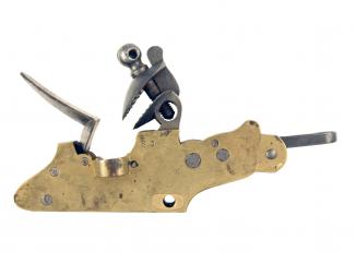 A Flintlock Cannon Lock
