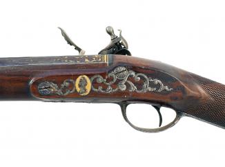 A French Flintlock Sporting Gun