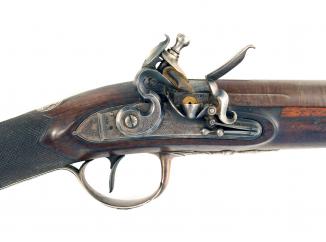A Fine Silver Mounted Sporting Gun