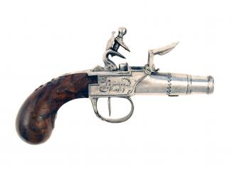 A Good Pair of French Flintlock Pocket Pistols