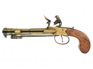 A Superb Named Pair of Blunderbuss Pistols