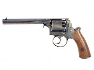 A Fine and Rare Cased 90 Bore Adams Revolver