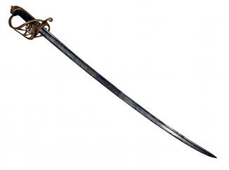 An 1822 Pattern Infantry Officers Sword. 