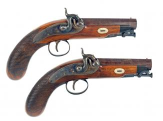 A Superb Pair of Percussion Pistols