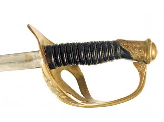 A French Officers Sword, 19th Century. 
