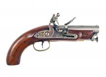 An 1831 Pattern Flintlock Coast Guards Pistol 