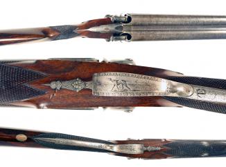A Superb 12 Bore Double Gun by Boss of London