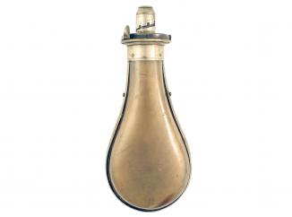 An Unusual Horn Powder Flask
