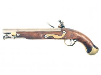 A Flintlock New Land Pattern Pistol