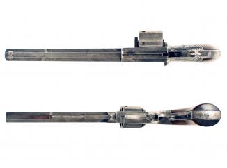 A Scarce .38 Rim-Fire Six-Shot Bacon Revolver.
