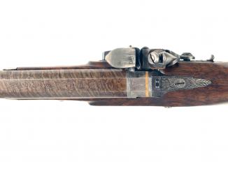 A Flitlock Pistol by Fenton of London 