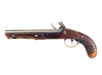 A Scarce Dublin Cavalry Flintlock Pistol
