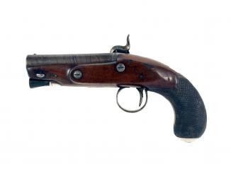 A Pocket Pistol by W. Bond of London. 