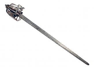 A Scottish Basket Hilted Sword