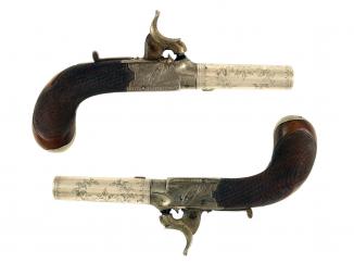 A Pair of Percussion Pistols