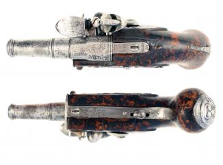An Early Flintlock Pistol by Heasler