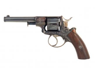 A Stunning Cased Parker Field and Sons Revolver