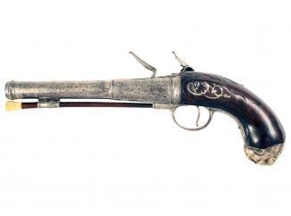 An Untouched Pair of Queen Anne Pistols