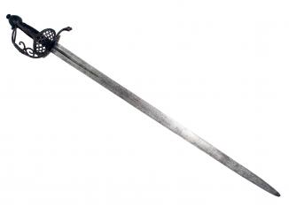 English Walloon Broad Sword, Circa 1630