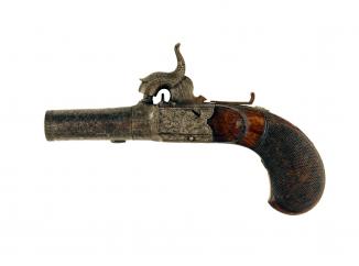 A Cased Pair of Pocket Pistols by Beckley
