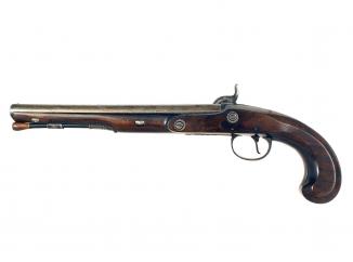A Duelling Pistol by Edwards of Dublin