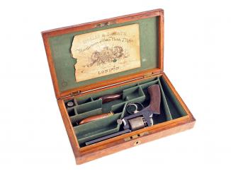 A Very Rare Sheath Patent Revolver 