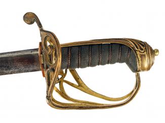 An 1822 Pattern Infantry Officers Sword. 
