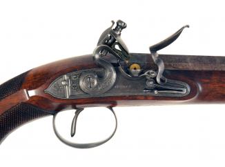 A Superb Pair of Cased Duelling Pistols