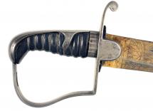 A Blue & Gilt 1796 Sword