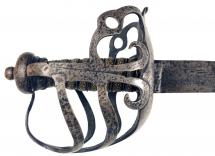 A Mortuary Hilted Back-Sword