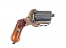 A Continental Pin Fire Revolver