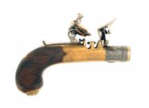 An Unusual Flintlock Pocket Pistol