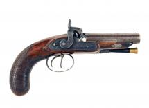 A Small Double Barrelled Pistol by Westley Richards