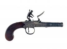 A Flintlock Cannon Barrel Pistol