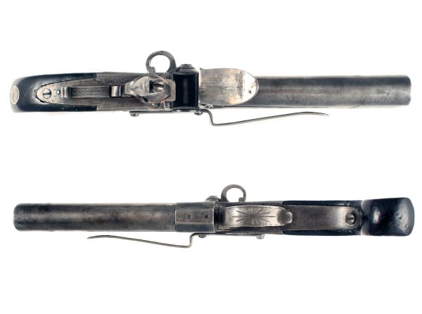 A Huge Rifled Flintlock Tap Action Pistol - Image 3